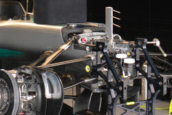 Mercedes AMG F1 W07 Hybrid front detail