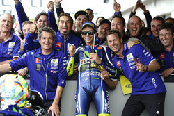 Third place Valentino Rossi, Yamaha Factory Racing