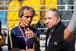 Alain Prost avec Jean Todt, président de la FIA