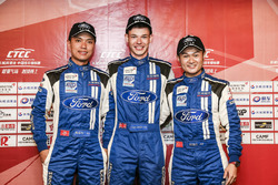 2.0T Class qualifying TOP3- Andy Yan,Dan Wells,Rainey He-ChangAn Ford Team