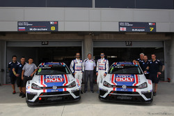 Mikhail Grachev, Volkswagen Golf TCR, Liqui Moly Team Engstler et Davit Kajaia, Volkswagen Golf GTI TCR Liqui Moly Team Engstler