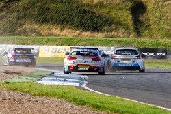 Crash, Colin Turkington, Subaru Team BMR and Rob Collard,Team JCT600 with GardX