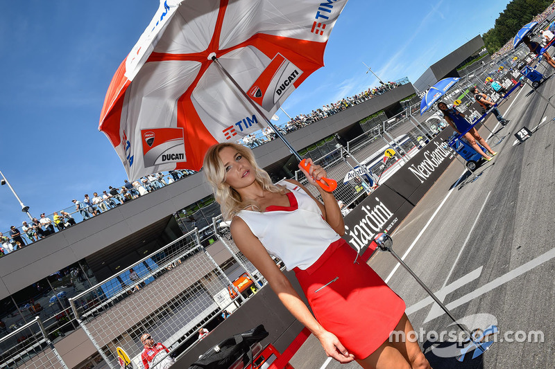 Lovely Ducati Team girl