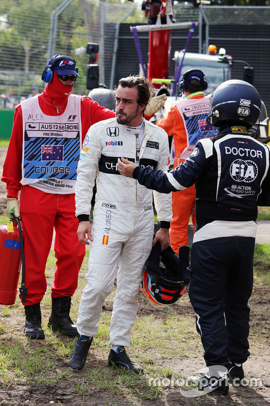 Fernando Alonso, McLaren después de su accidente