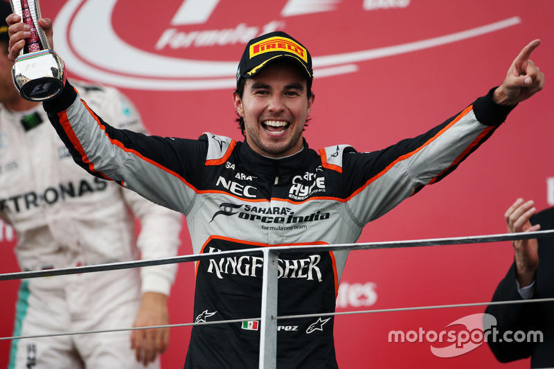 Tercero en el GP de Azerbaiyán 2016