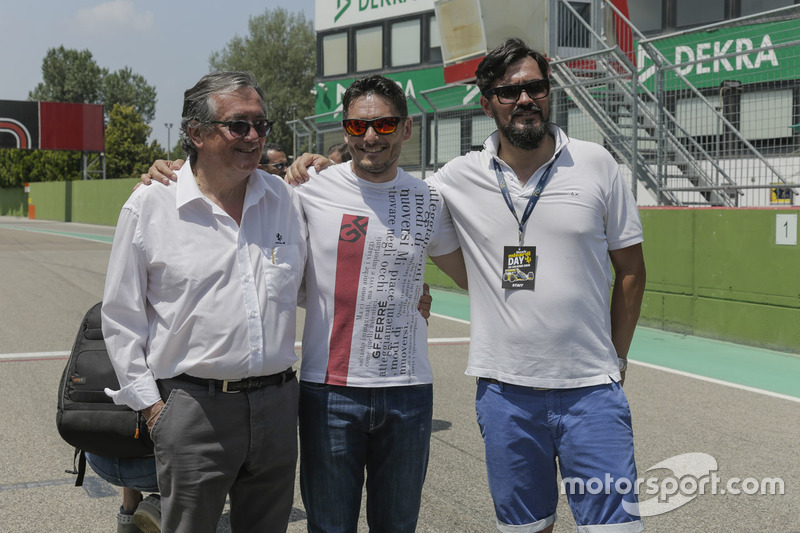 Giancarlo MInardi e Giancarlo Fisichella