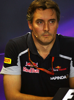 James Key, Scuderia Toro Rosso Technical Director in the FIA Press Conference