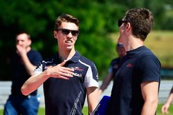 Daniil Kvyat, Scuderia Toro Rosso, pist yürüyüşü