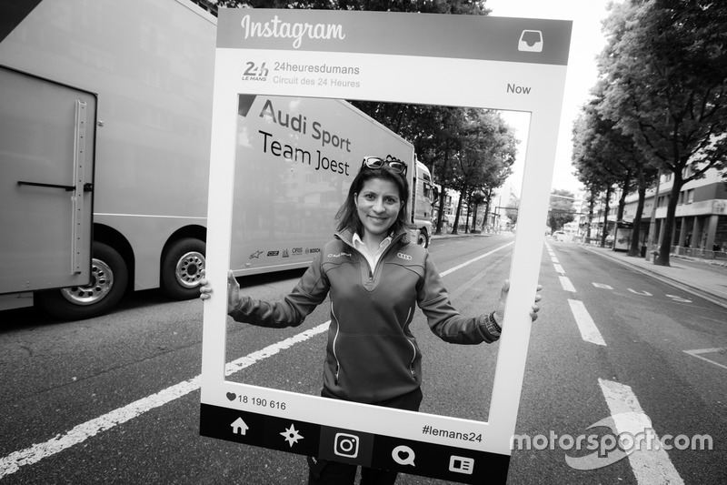 #7 Audi Sport Team Joest Audi R18: race engineer Leena Gade