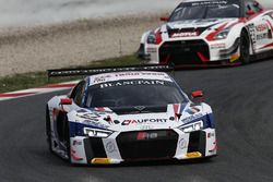 #25 Sainteloc Racing, Audi R8 LMS: Romain Monti, Edward Sandström