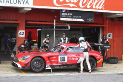 #88 AKKA ASP Mercedes AMG GT3: Tristan Vautier, Felix Rosenqvist