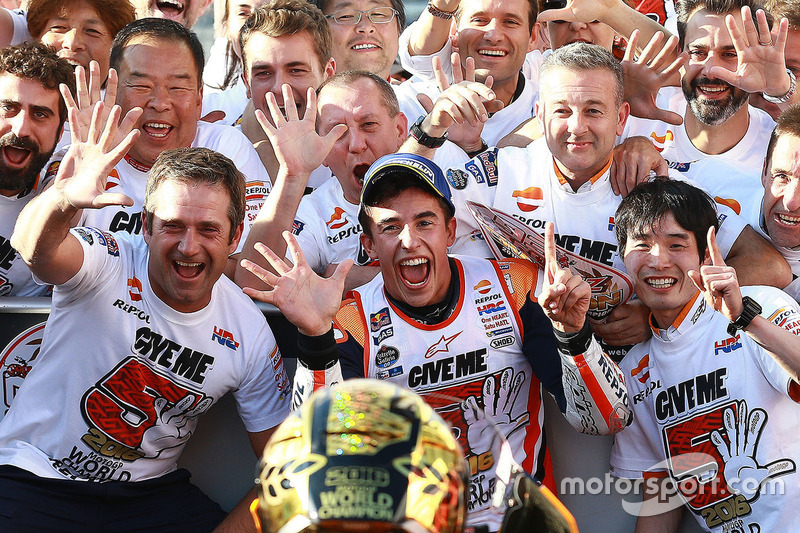 Ganador, Marc Márquez, Repsol Honda Team