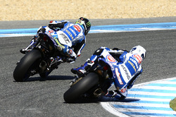 Alex Lowes, Pata Yamaha; Sylvain Guintoli, Pata Yamaha