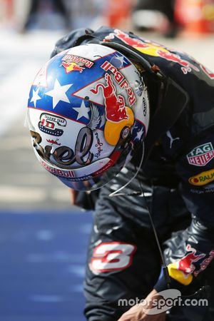 Daniel Ricciardo, Red Bull Racing in parc ferme