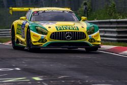 #75 Mann Filter Team Zakspeed, Mercedes-AMG GT3: Kenneth Heyer, Sebastian Asch, Luca Ludwig, Daniel Keilwitz