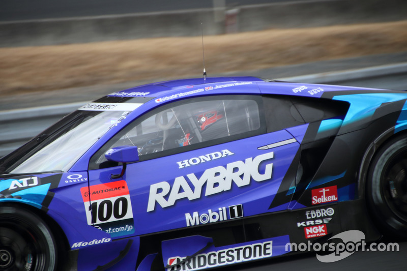 Jenson Button, #100 RAYBRIG NSX-GT