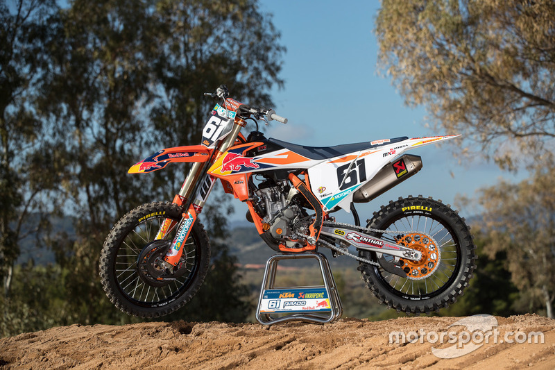 La moto MX2 di: Jorge Prado, KTM Factory Racing