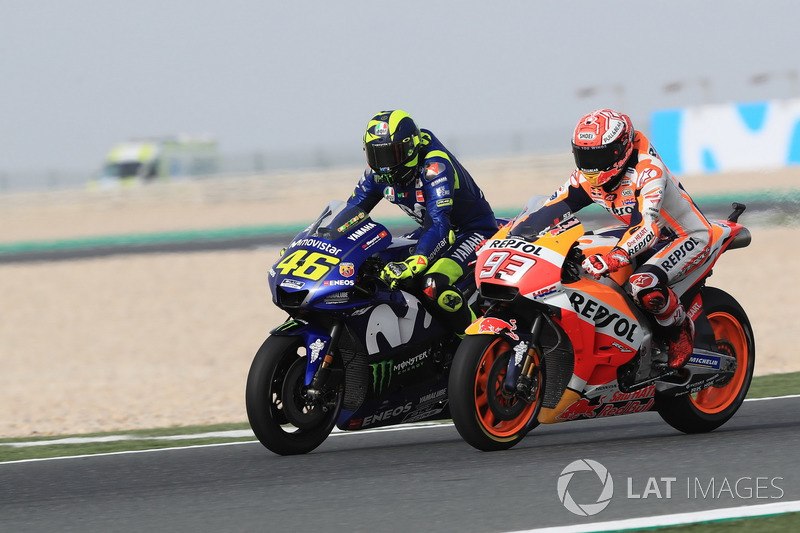 Valentino Rossi, Yamaha Factory Racing, Marc Márquez, Repsol Honda Team