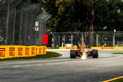 Daniel Ricciardo, Red Bull Racing RB14 sparks