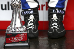 Podium: Trophy of #75 Optimum Motorsport Aston Martin V12 Vantage GT3: Flick Haigh
