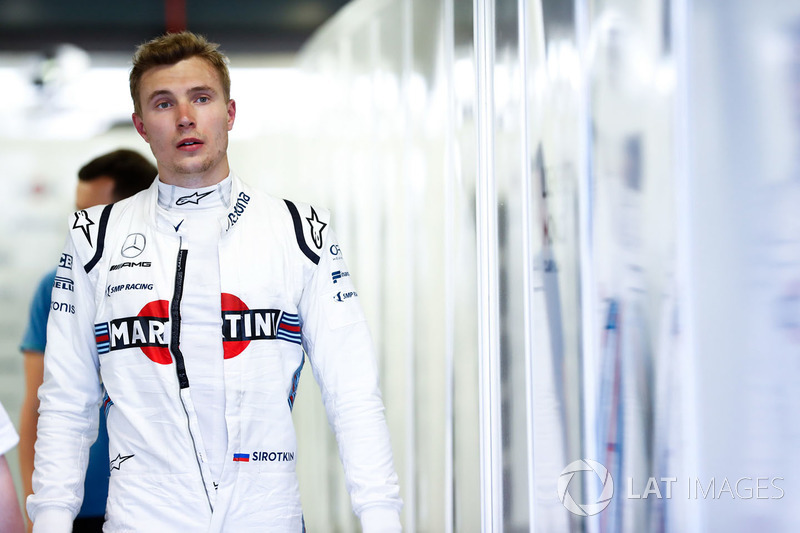 Sergey Sirotkin, Williams Racing