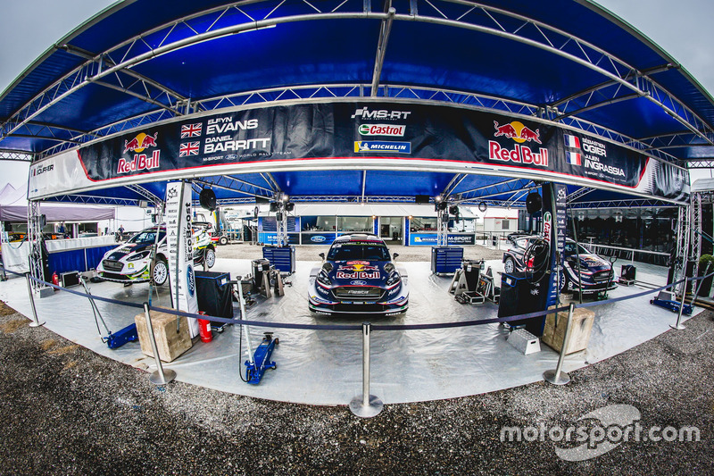 M-Sport Ford WRT Team area