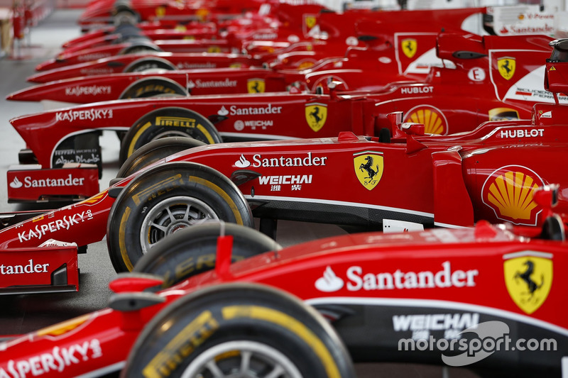 Monoposto Ferrari di F.1 in mostra