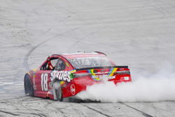 Race winner Kyle Busch, Joe Gibbs Racing