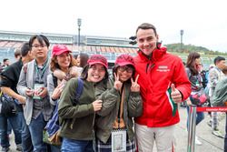 Norbert Michelisz, Honda Racing Team JAS, Honda Civic WTCC with fans