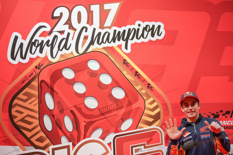 Marc Márquez viert zijn titel