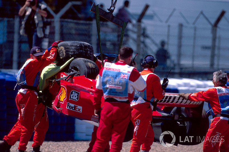 Acidente de Michael Schumacher em Silverstone