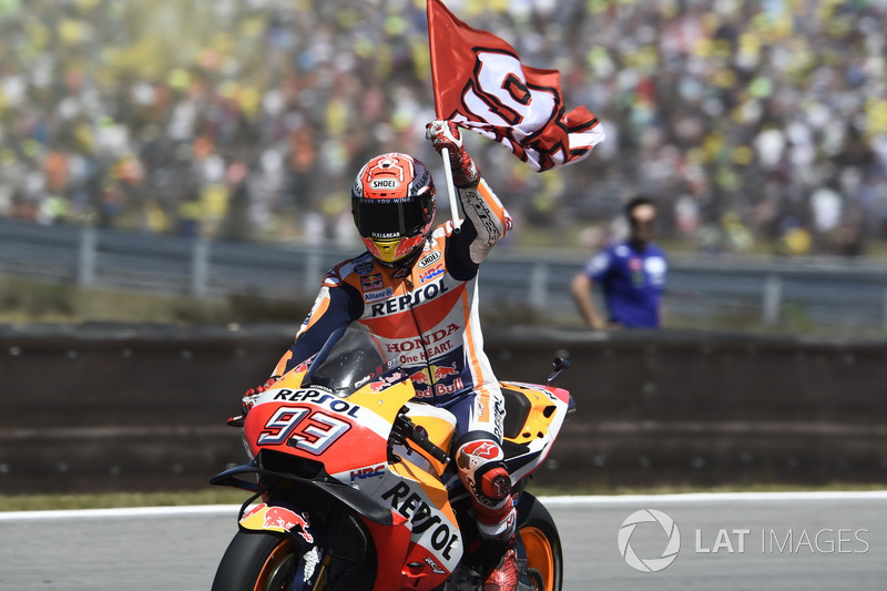 Ganador de la carrera Marc Marquez, Repsol Honda Team
