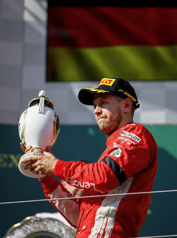 Podyum: 2. Sebastian Vettel, Ferrari