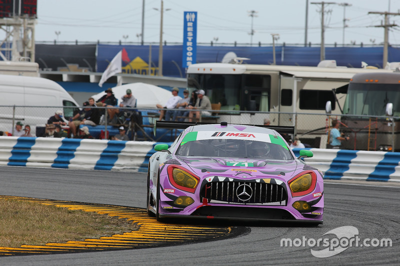 #71 P1 Motorsports Mercedes-AMG GT3: Kenton Koch, Robby Foley III, JC Perez, Loris Spinelli