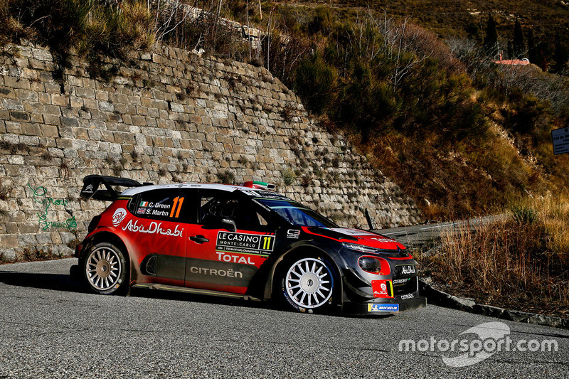 Craig Breen, Scott Martin, Citroën C3 WRC, Citroën World Rally Team