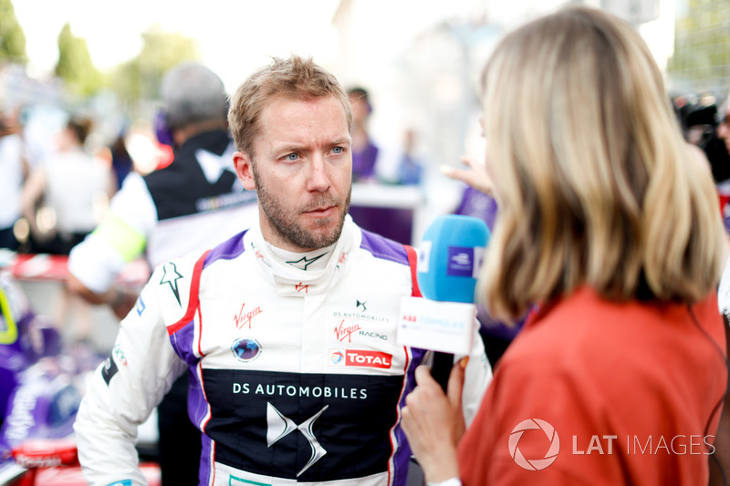 Sam Bird, DS Virgin Racing, talks to Nicki Shields