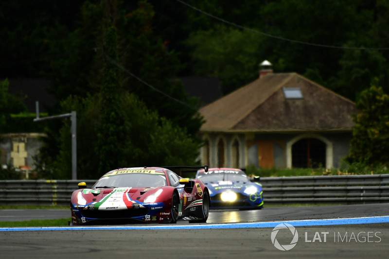 #71 AF Corse Ferrari 488 GTE EVO: Davide Rigon, Sam Bird, Miguel Molina
