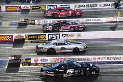 Pro Stock four wide action