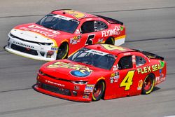 Ross Chastain, JD Motorsports, Chevrolet Camaro teamjdmotorsports.com and Michael Annett, JR Motorsports, Chevrolet Camaro Pilot Flying J