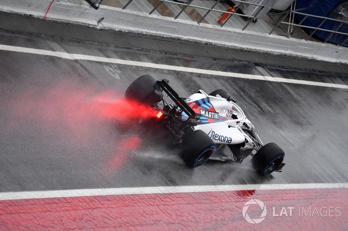 Robert Kubica também foi à pista.