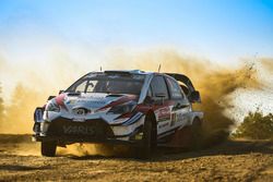 Ott Tanak, Martin Järveoja, Toyota Yaris WRC, Toyota Gazoo Racing