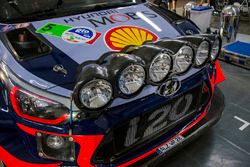 Andreas Mikkelsen, Anders Jäger, Hyundai i20 WRC, Hyundai Motorsport detalle