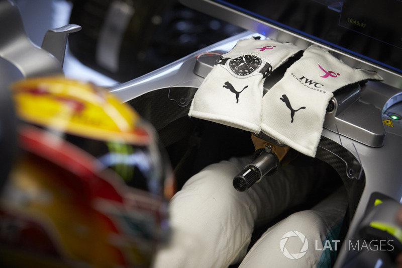 Guantes de Lewis Hamilton, Mercedes AMG F1