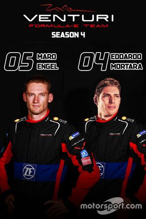 Maro Engel ed Edoardo Mortara, Venturi