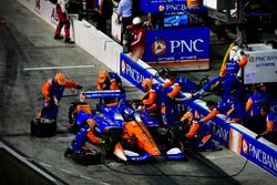 Scott Dixon, Chip Ganassi Racing Honda pit stop