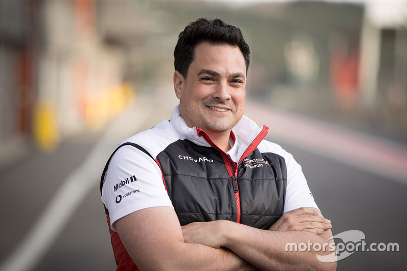Stephen Mitas, ingénieur de course Porsche