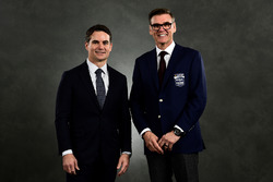 Ray Evernham, nuevo miembro del Salón de la Fama de NASCAR, y Jeff Gordon.