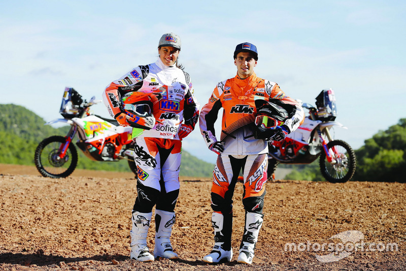 Laia Sanz, KH-7 Rally Team, Luciano Benavides, KTM
