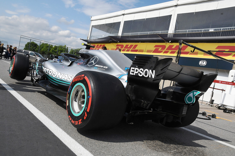 Mercedes-AMG F1 W09 arka