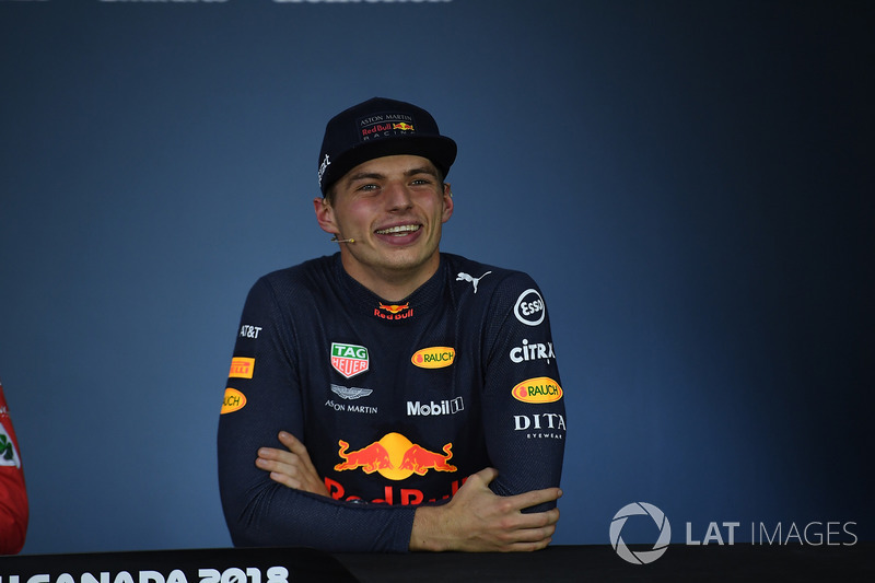 Max Verstappen, Red Bull Racing in the Press Conference